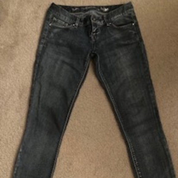 Express Zelda Slim Fit Jean Leggings - Picture 2 of 5